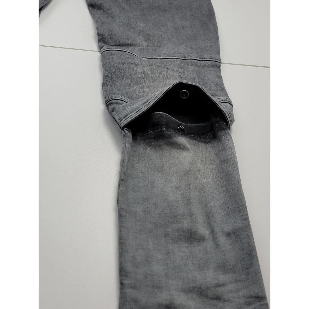 G-Star Raw Mens Sz 34/36 Airblaze Skinny Jeans Antic Faded Radium Gray $260 New